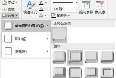 PPT把2维平面的表格打造出3D立体效果的操作步骤截图