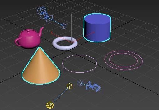 3Ds MAX多个物体进行累加选择的操作教程截图