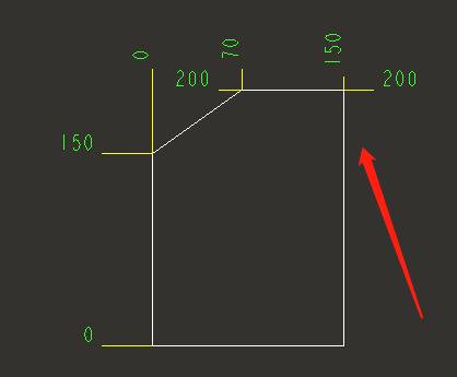 Proe图纸标注纵坐标尺寸的操作教程截图
