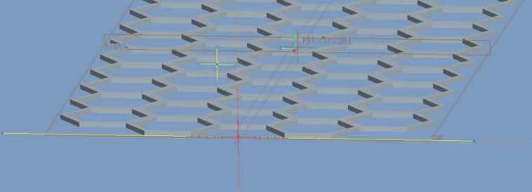 Proe建模六边形镂空物体的详细教程截图