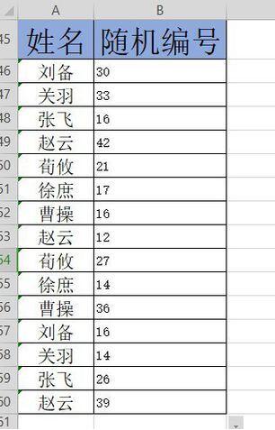 wps2019生成随机数字的简单教程截图