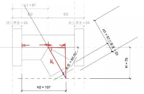 Revit管件族等径法兰三通制作方法技巧截图