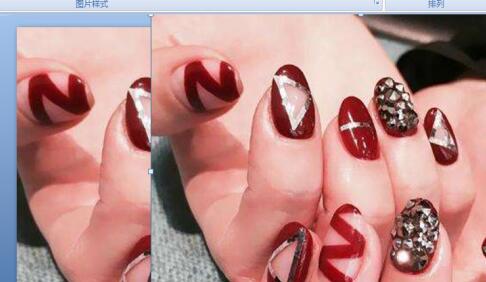 PPT背景插入图片突出其中某一部分的操作方法介绍截图