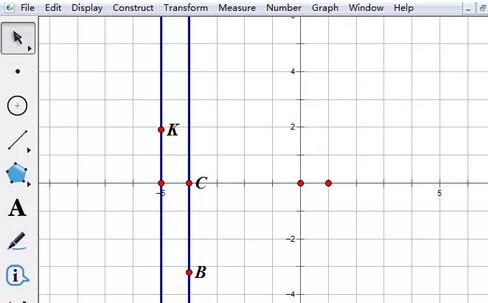 几何画板做直线定向平移运动的操作讲解截图