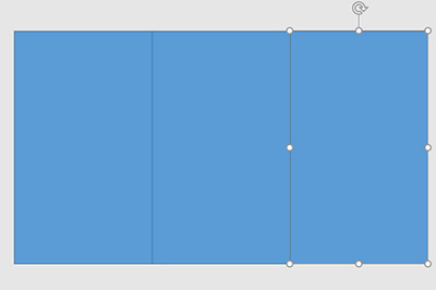 PPT怎样制作三屏效果-使用PPT给图片做出三屏效果的方法截图