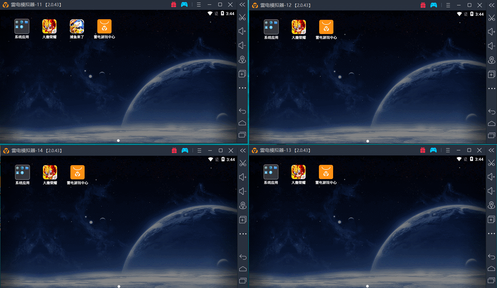 雷电模拟器如何多开同步操作 雷电安卓模拟器使用多开窗口同步器操作流程截图
