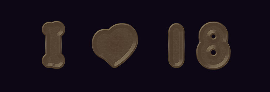 在PS中制作发光灯丝字-PS灯丝字体教程截图