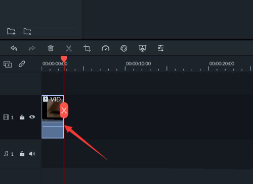 万兴喵影怎样设置瞳孔转场特效?filmora画面转场效果制作步骤截图