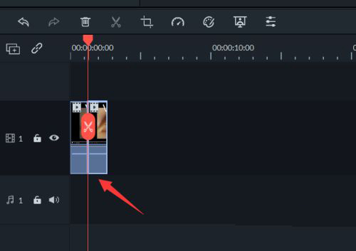 万兴喵影怎样设置瞳孔转场特效?filmora画面转场效果制作步骤截图
