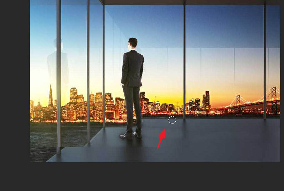 ps拉长腿怎么让背景不变形？ps拉长腿背景不变形的方法截图