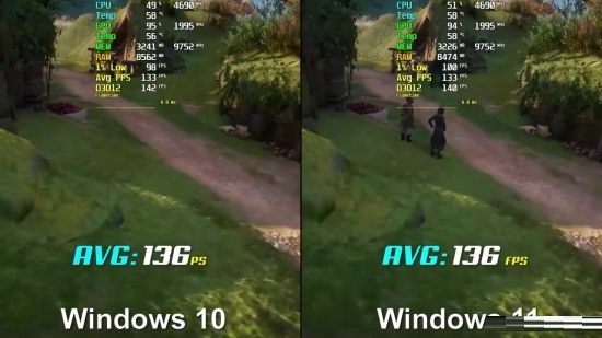 Win11和Win10哪个玩游戏好?Win11和Win10玩游戏对比截图