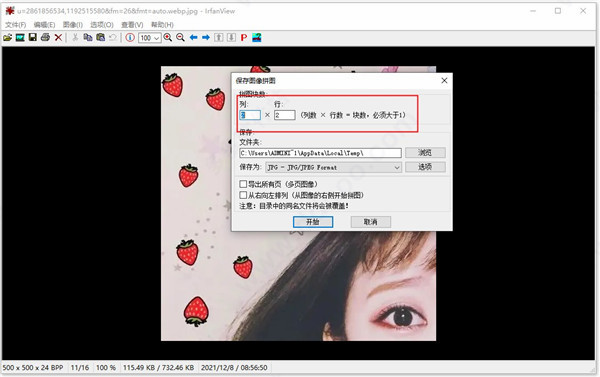 irfanview怎么调整图片大小?irfanview调整图片大小的方法截图