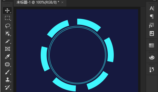 小编分享ps怎么为图形添加虚线描边