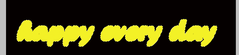 ps如何设计双层空心发光的霓虹艺术字?ps设计双层空心发光的霓虹艺术字教程截图