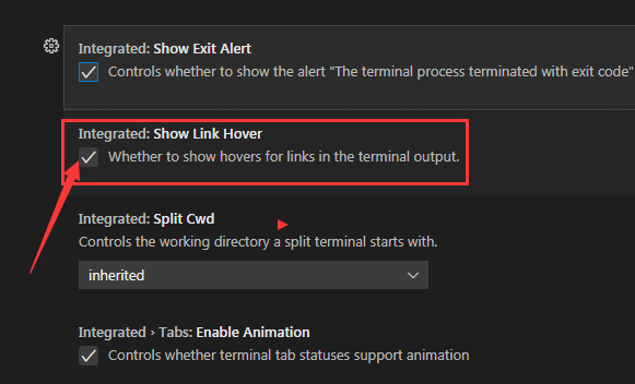 Vscode怎么关闭鼠标悬停显示链接？Vscode关闭鼠标悬停显示链接教程截图