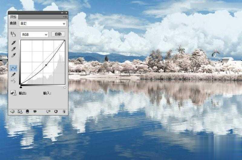 Photoshop怎么将外景调出超梦幻雪景照片(9)