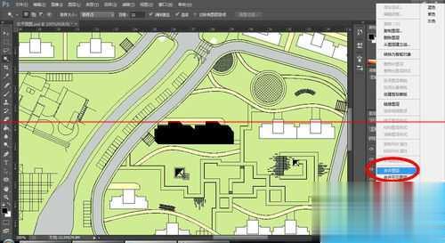ps怎么给建筑总平面图中的建筑添加阴影(4)