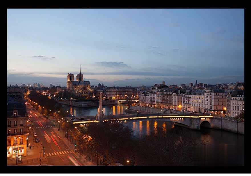 PS后期修饰非常漂亮的城市夜景照片(1)