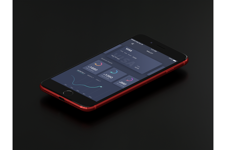 小编分享如何用ps做app界面。