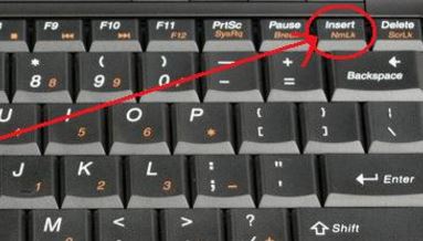 word空格键变成删除键怎么办