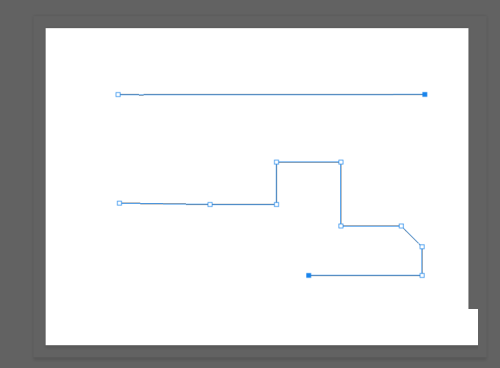 Photoshop怎么使用钢笔工具绘制线条?Photoshop使用钢笔工具绘制线条方法截图