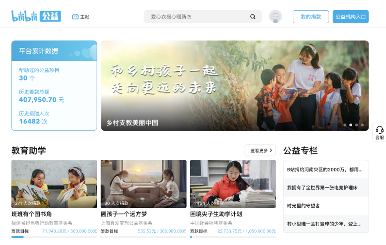 分享B站公益平台怎么用 。。