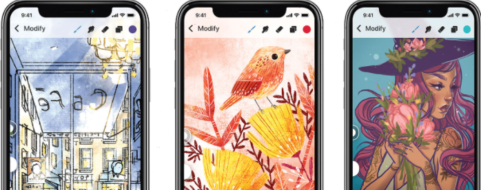 小编分享procreate 。。