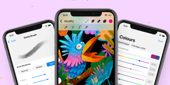 我来分享procreate，我来分享一下英语。