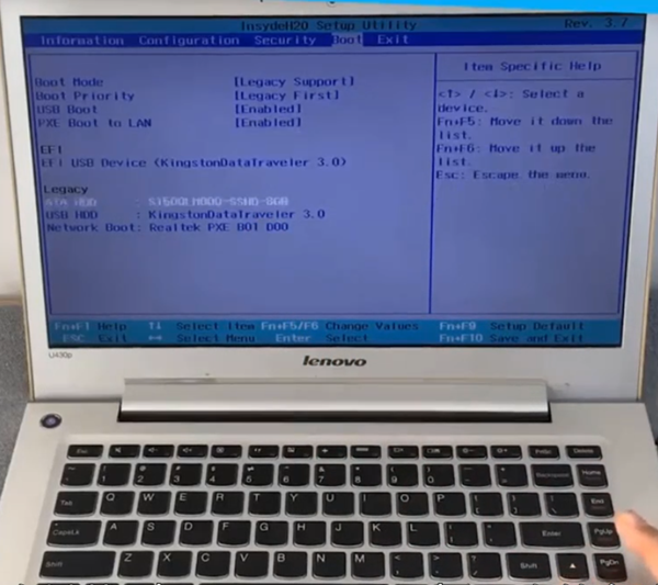 教你boot怎么设置u盘为第一启动项