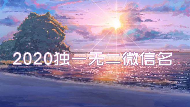 我来教你2020独一无二的微信名有哪些（2020霸气独一无二的微信名）