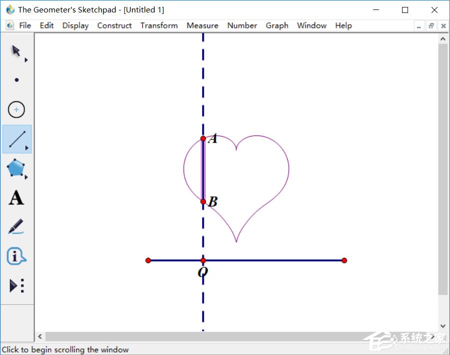 几何画板如何绘制爱心？几何画板爱心函数教程