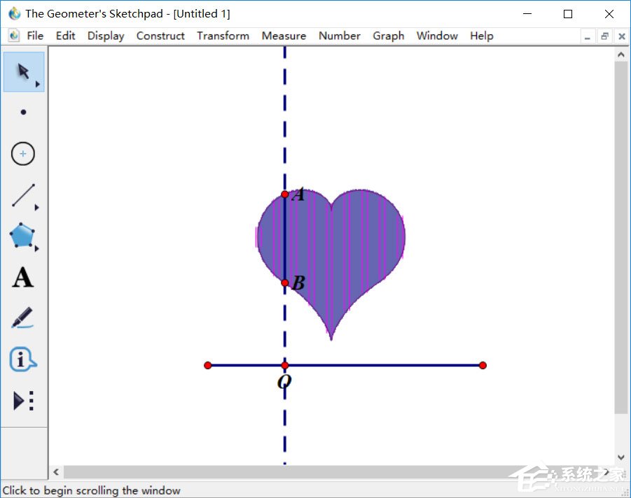 几何画板如何绘制爱心？几何画板爱心函数教程