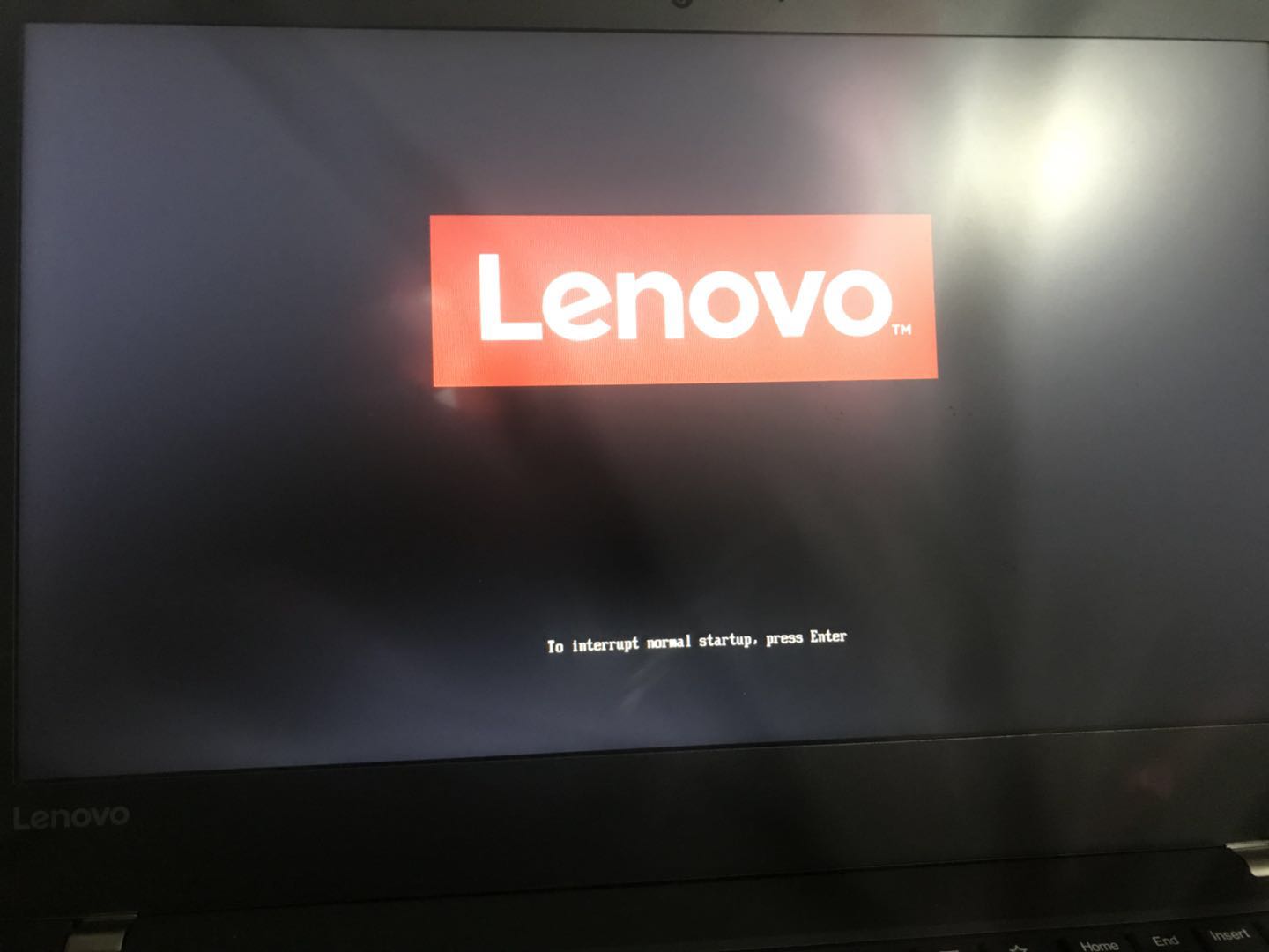 教你电脑开机界面提示to