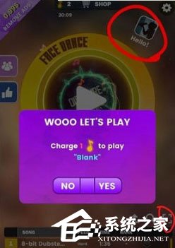 小编分享FaceDance怎么选歌