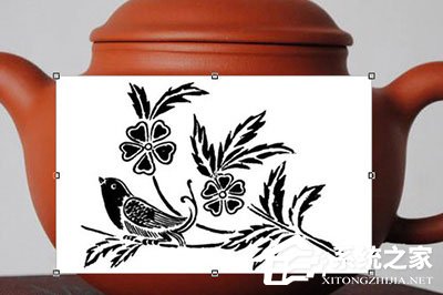 教你PS怎么给茶壶刻花纹