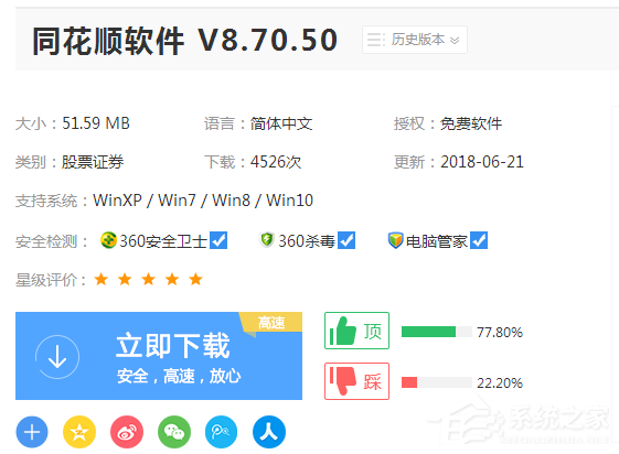 小编分享同花顺安装教程