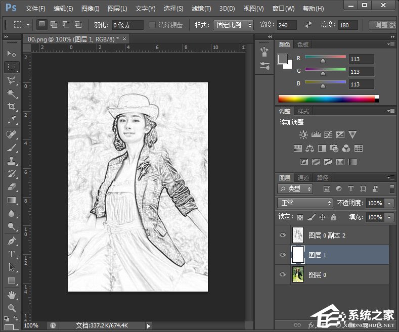 怎么用PS做铅笔画？PS制作铅笔画教程