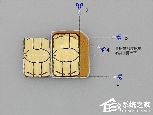 手机卡剪卡教程分享 新旧SIM卡剪成Nano卡的方法
