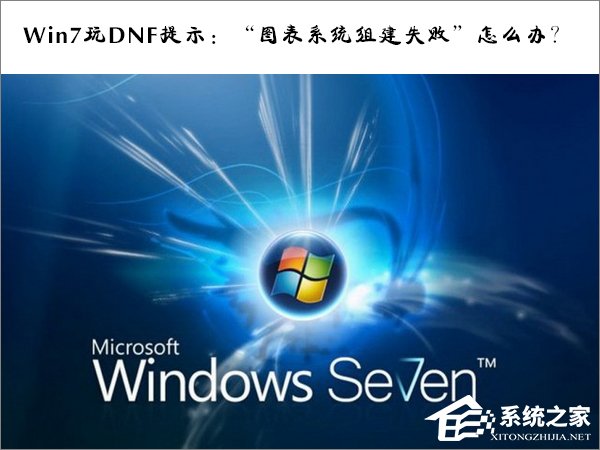 教你Win7玩DNF提示：“图表系统组建失败”怎么办