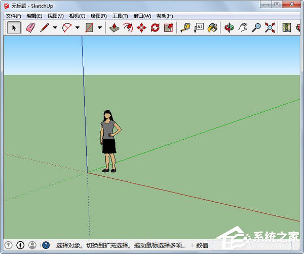 我来分享草图大师常用快捷键分享