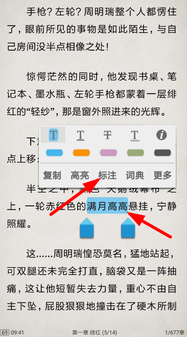 搜书大师设置标注的具体操作方法