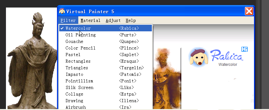 painter制作出特殊水彩画效果具体操作方法