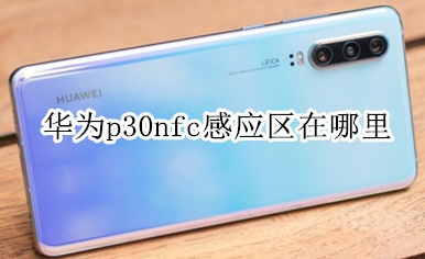 分享华为p30nfc感应区在什么位置。