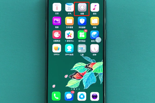 教你在oppor17中设置显示实时网速的图文教程。