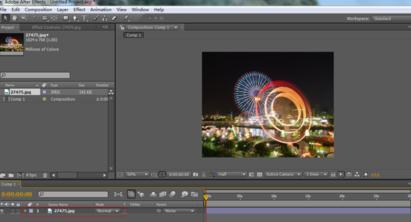 教你利用AE制作舞台灯的技巧分享。