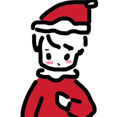 微信19年圣诞节情侣头像分享