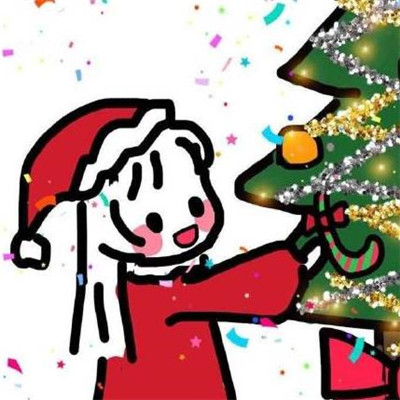 微信19年圣诞节情侣头像分享