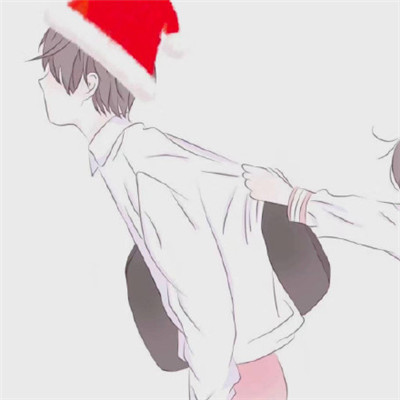 微信19年圣诞节情侣头像分享