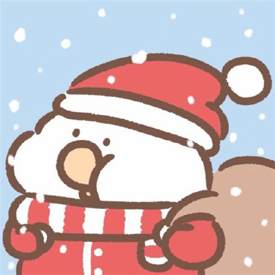 微信19年圣诞节情侣头像分享