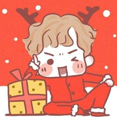 微信19年圣诞节情侣头像分享